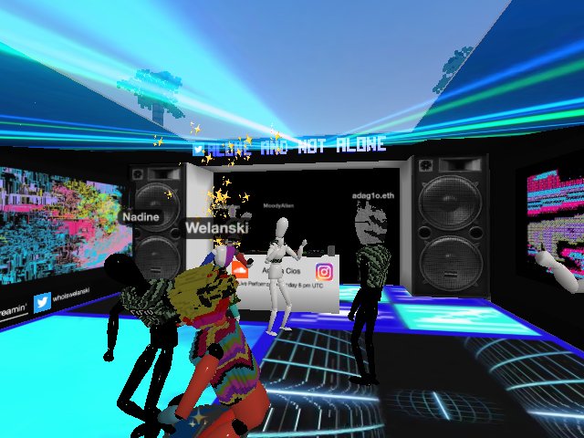 live music and new art