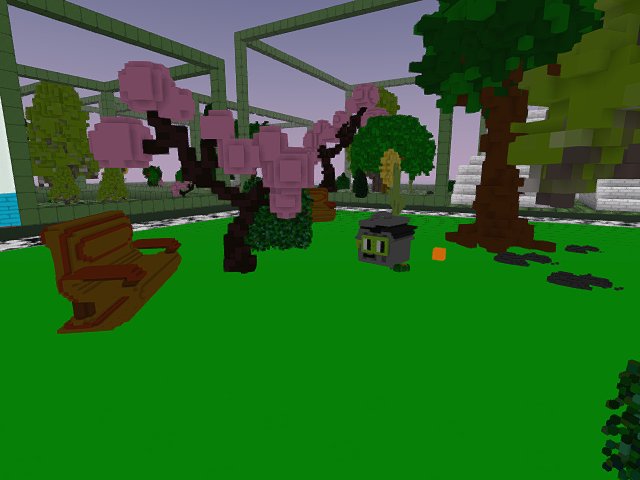 Added rockin park chairs (that really rock)