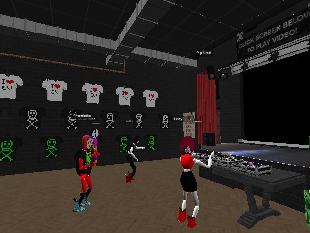 Party is gettng started.. (naked avatars not shown in pic) come dressed to dance!