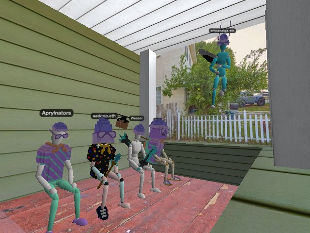 Come Porch Chill and listen to music!