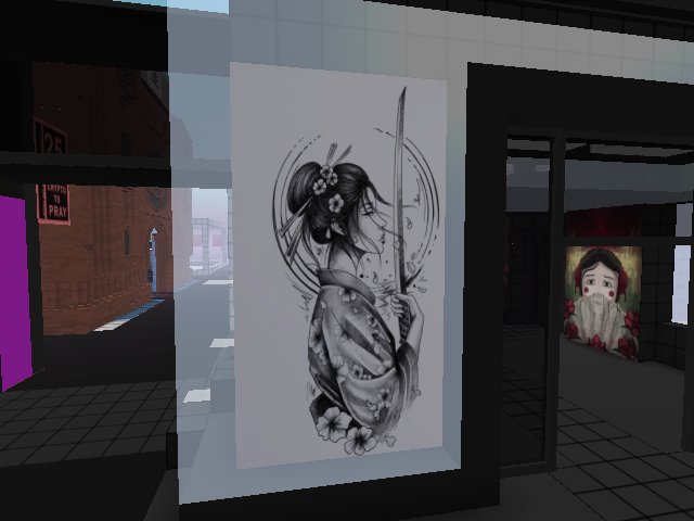 Warlike Geisha from @pollyfoxxy on #Hive just joined Tokyo