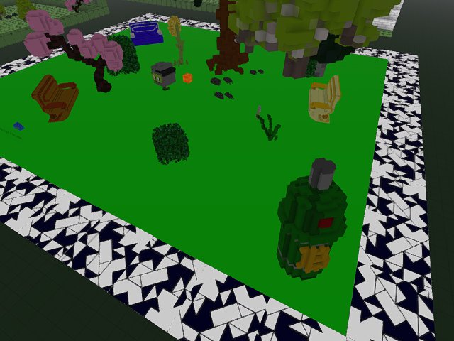 Public spaces put smiles on faces! Come to Elated Pixel Park on Flora!