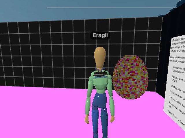 Eragil rolled thru & tried on an onchainchain!