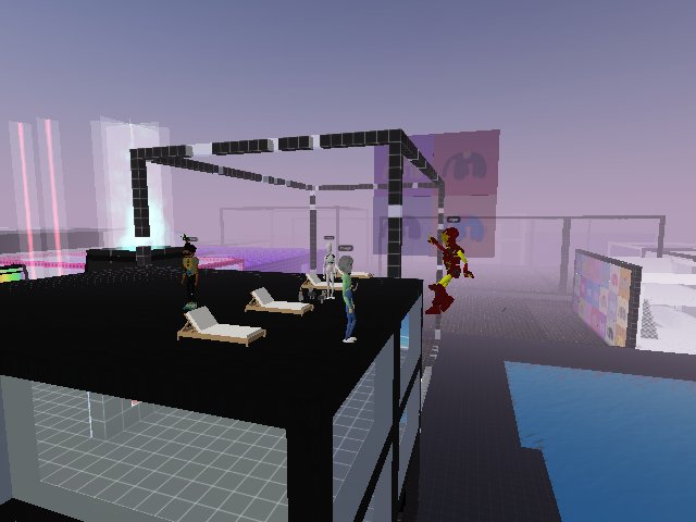 Thanks for savin me Iron Man! 
...But now how do i get off this roof?