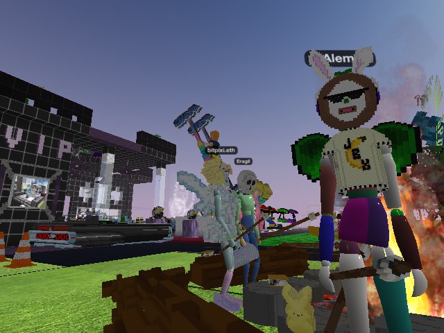 we vibin', beta testing the marshmallows