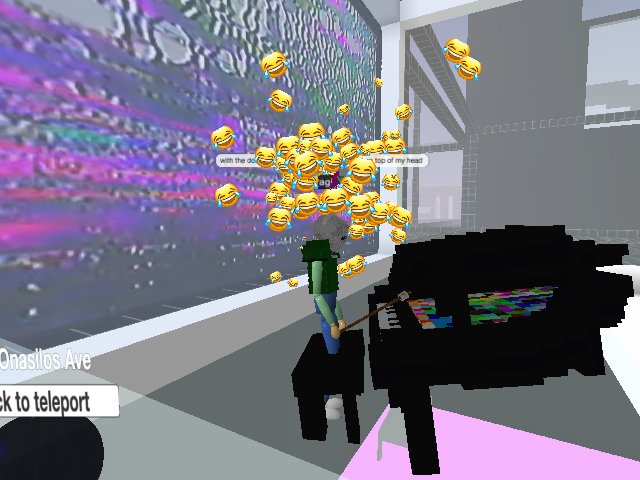 Eragil - Trying on a Fancy Technicolor Piano by Tewz