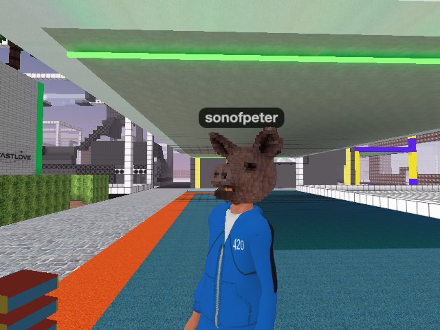 how do I create my own avatar so I can have a red 420 track suite instead of a blue one?