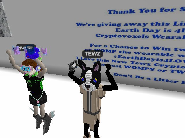 Cryptovoxels is the best community of the most Amazing Artists! I love it here! ❤️
