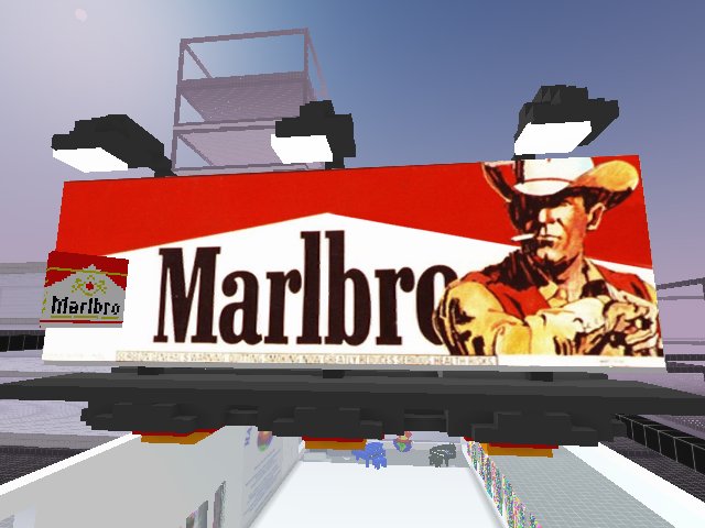 Are you a Marlbro Man? Womp this billboard w/ the hashtag #ImaMarlbroMan to win these Cigs #Cryptovoxels Wearable by Tewz (Limited to 100)