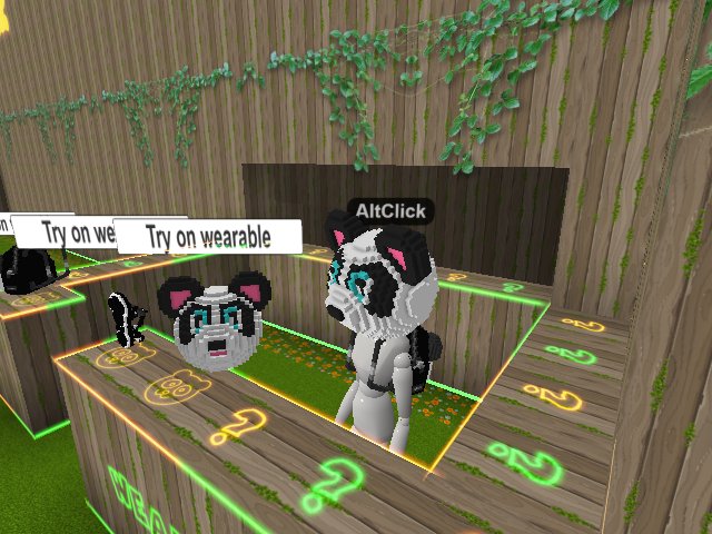 Sandimals Panda Head Now Available!