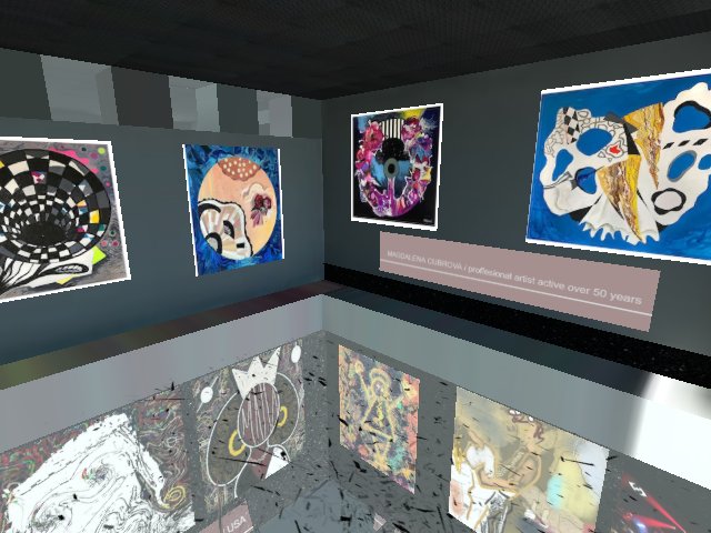 NFT from 70ys artist who works daily 50 years - support women artist