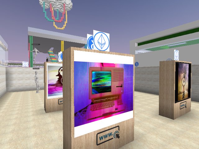 L001 Artificial Intelligence Having Cybersex with Artificial Ingelligence at the Synergy Exhibition Abstract Art & Figurative Art of Latin-Hispanic Community ÑFT.