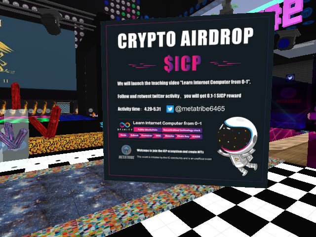 $ICP airdrop