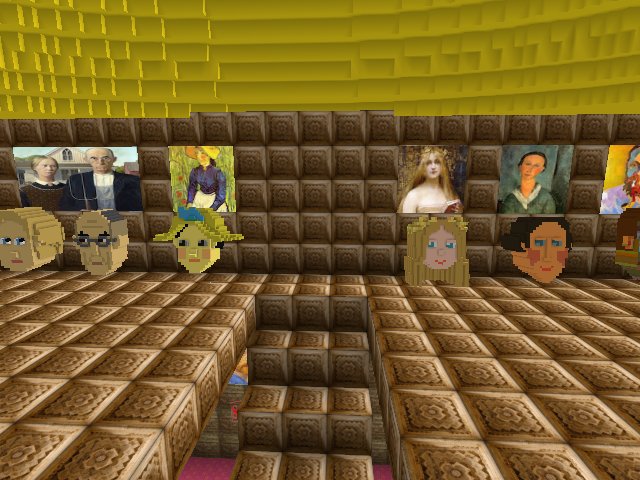 More 1/1 art history voxel heads are coming.