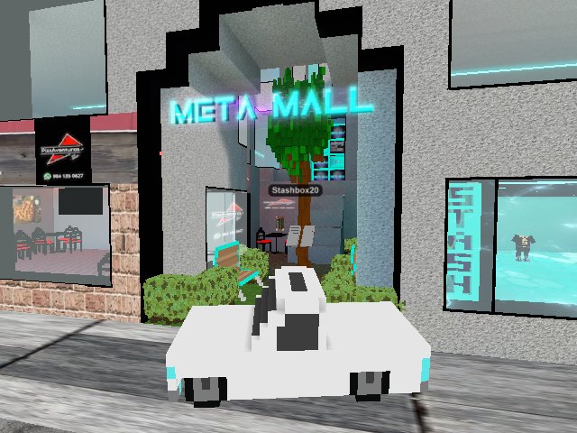 Ride on over to the Meta Mall check it out