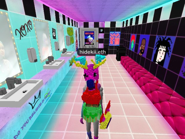 A womp from VoxCon Patternbase's Direction: Club Andromeda