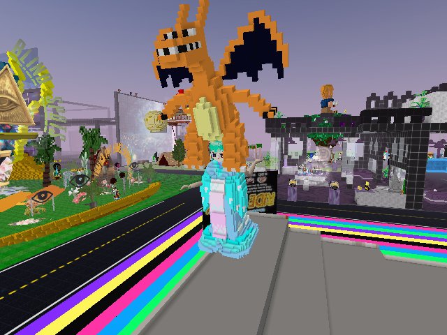 The dragon took me!