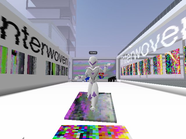 Come Fly on a Magic Carpet before Voxcon! - Interwoven - 90 Generative VHS Voxel Wearables