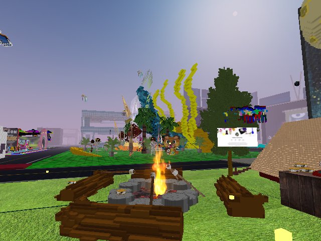 Smell baked marshmallows