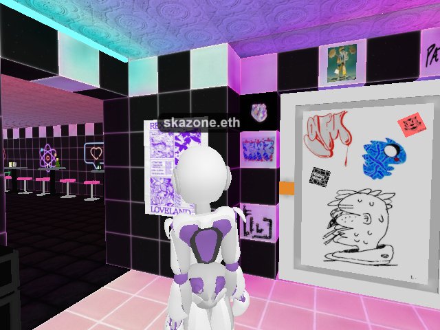 A womp from VoxCon Patternbase's Direction: Club Andromeda