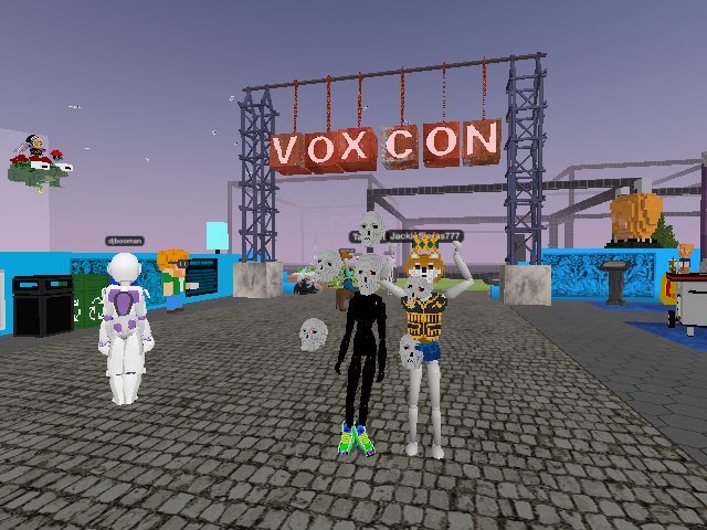 in the voxcon whit my love