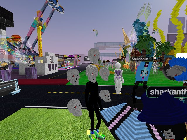 stellabelle in fire on the voxcon