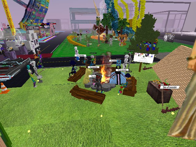 roasting marshmellows thks @Estellabelle