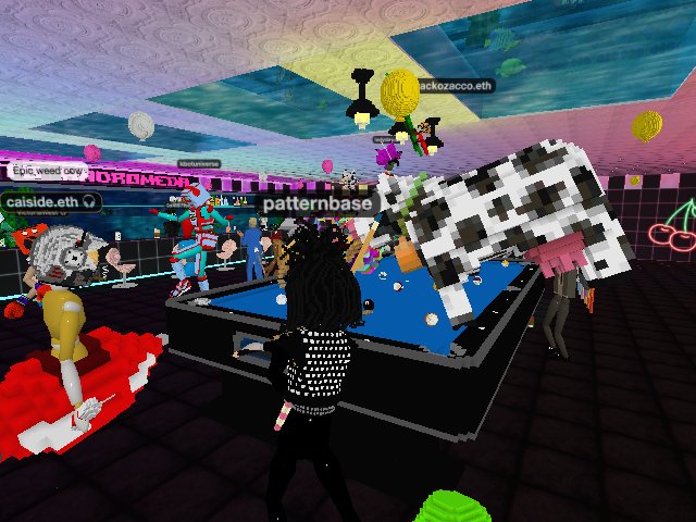 Cows on the pool table!