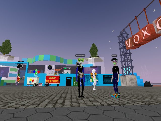 DEATH PUNKS hanging out on VoxCon