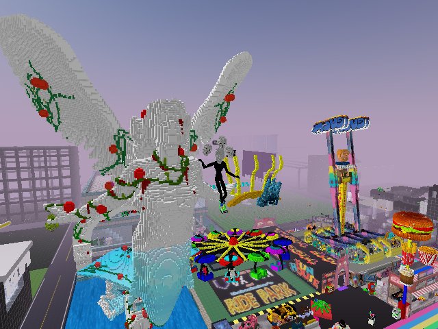VOXELART IN THE VOXCON ON FIRE