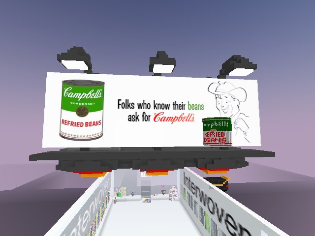 Campbells Refried Beans Voxel Wearable
https://opensea.io/assets/matic/0xbbf177ce3afeffa489f06d6cf928cd1d58b7de30/782