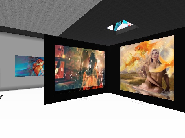 My piece "The Dream" is on the left!!!