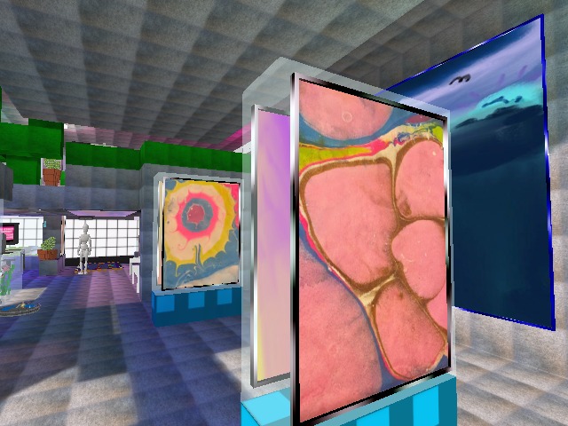 New Art on display. Alessandra Ruby Barragan.