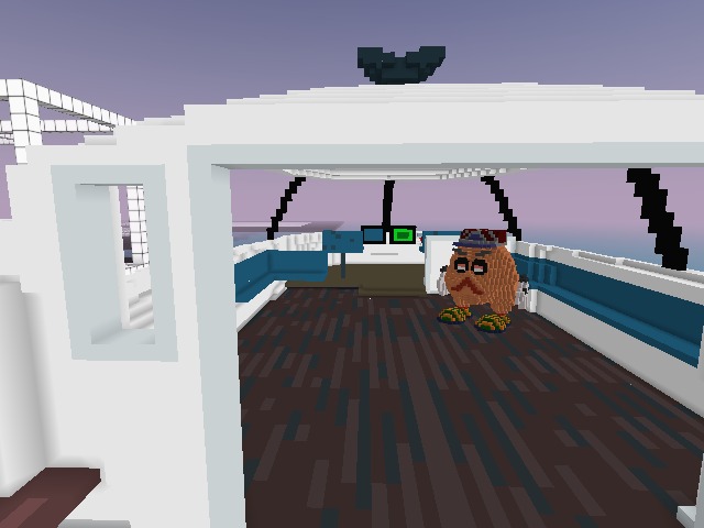 im on a boat!