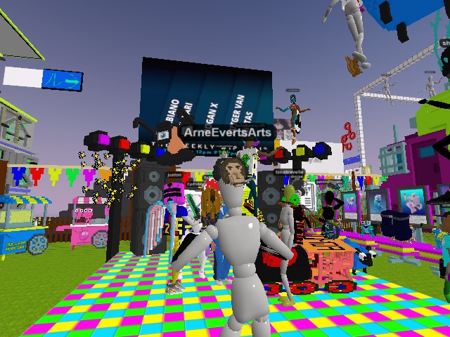 Ape mfers dance party!! of floating?