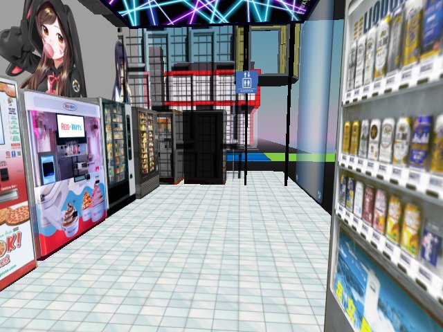 Pizza, Beer and Ice Cream Japanese vending machines at Tokyo Station