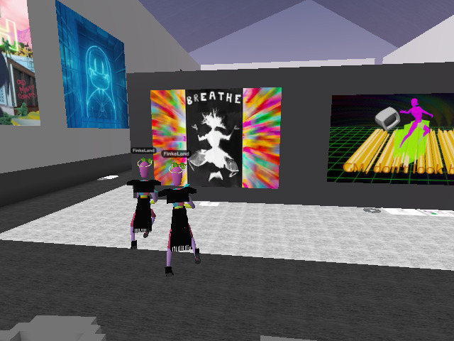 Don't ask my how I did it, but I'm "dancin' with myself oh oh oh oh!" Come join!