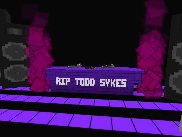 Come enjoy the vibe - RIP TODD SYKES!