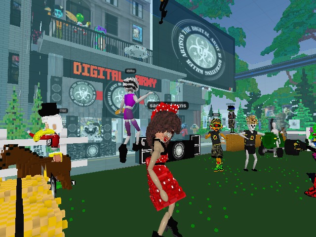 So much fun!!! Join the Digital Army on Clubhouse for live DJ's and meet the Crew. 9 more hours of music and fun to go.