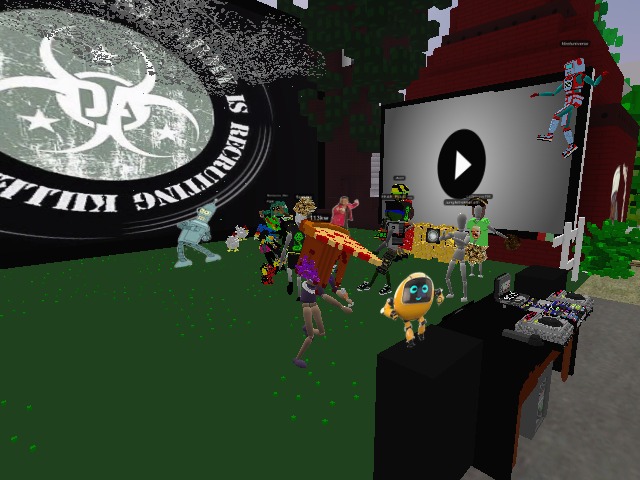 there is PARTY IN OUR NEIGBOURHOOD yay