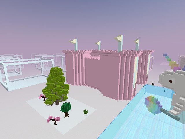 A womp from Vaporwave Mall