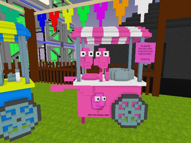 Cotton candy pet
