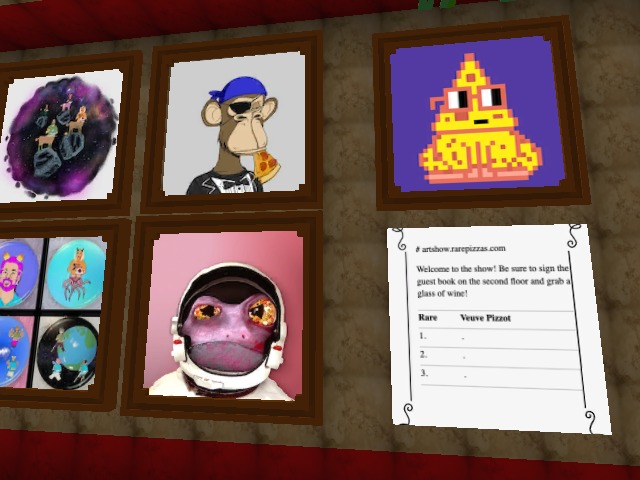 Come look at Pizza PFPs with us!