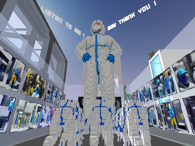 Listen to me, say thank you!