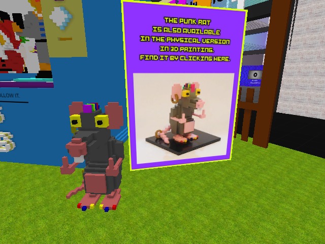 The punk rat, physical and digital!