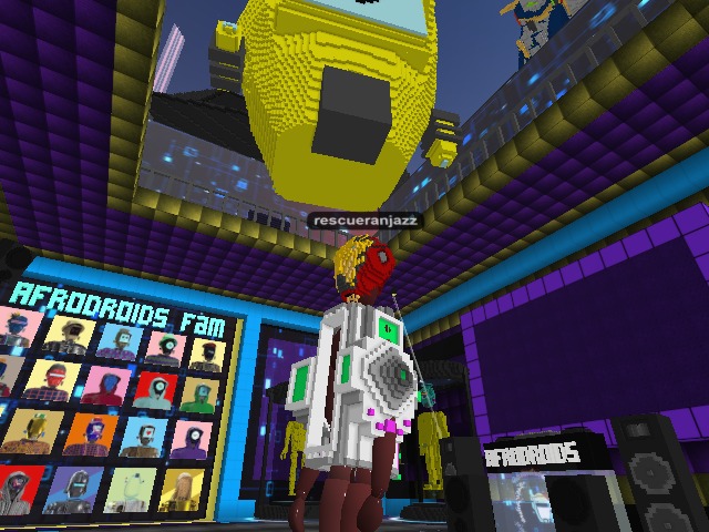Checking out Afrodroids Lab where the music is always refreshing. The music videos festival was fire btw.