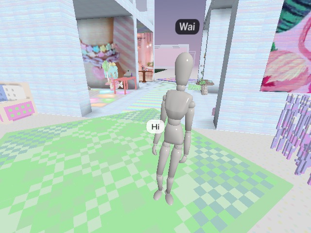 A womp from Vaporwave Mall