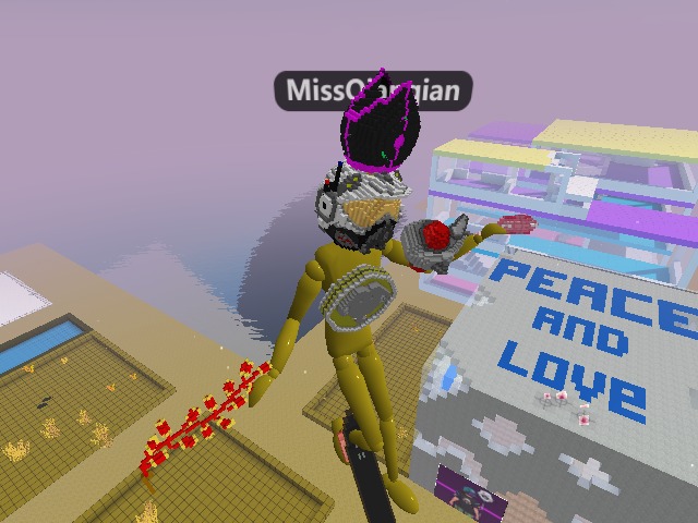Voxels is raining,I'm so love it!
