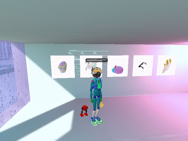 It makes me very happy that my wearables are on display, thanks collector