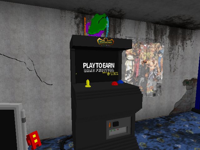 These arcade decorations are AWESOME! This one is - of course - for Splinterlands!